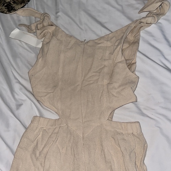 NWT Zano Active Beige Jumpsuit Sz. S - Picture 5 of 5